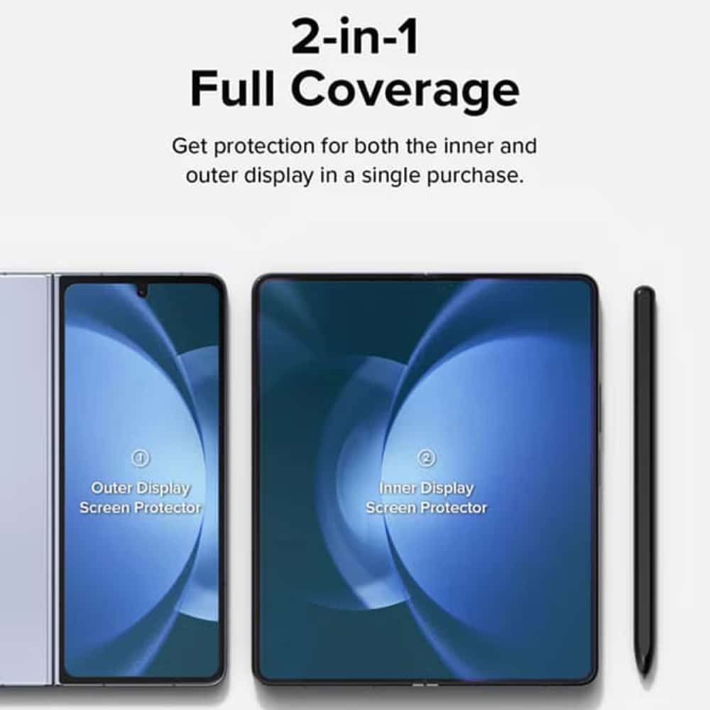 Ringke - Dual Easy Full set zaštitnih folija za Samsung Galaxy Z Fold5 slika 7