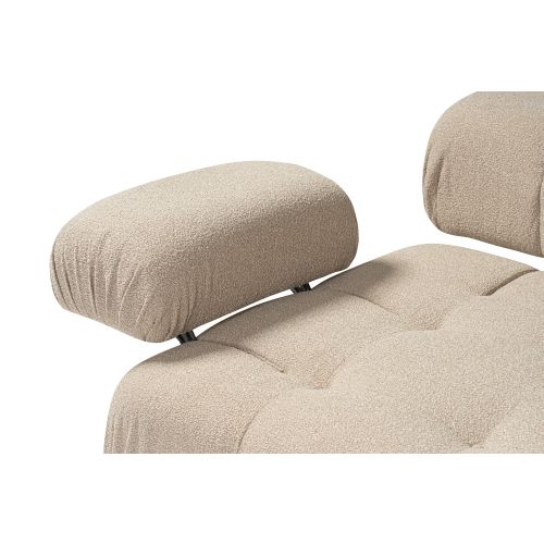 Woody Fashion Kutna garnitura Doblo 3 Seater with Pouffe ( L1-O1-1R-Pouffe) - Peach slika 15