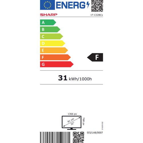 Sharp HD LED TV 32BC3E smart slika 7