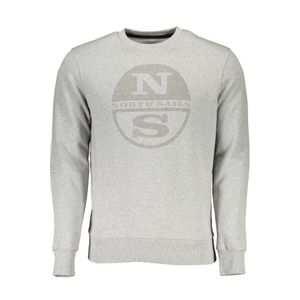 NORTH SAILS SWEATSHIRT WITHOUT ZIP MAN GRAY