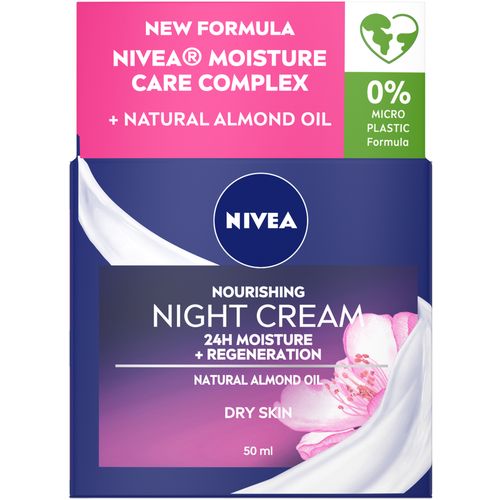 NIVEA Bogata Krema regenerirajuća za noćnu njegu 50 ml slika 1