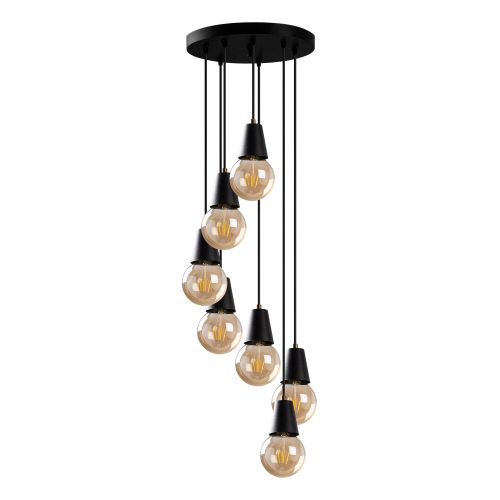 Fes - 6501 Black Chandelier slika 4