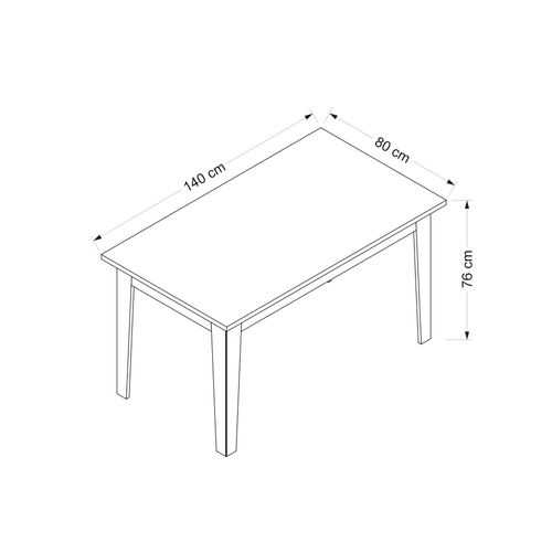 Raden - Dore Dore Dining Table slika 5