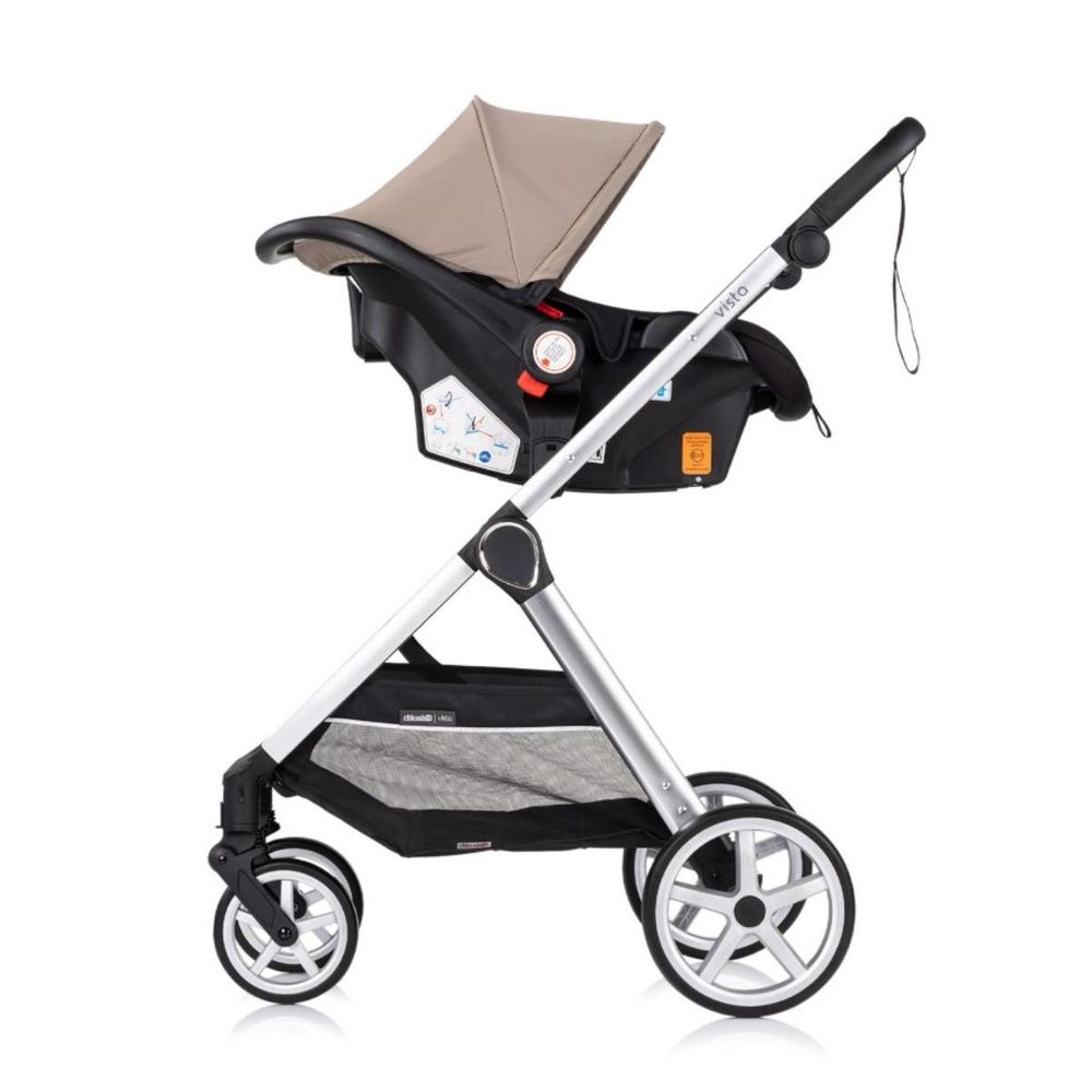 Chipolino Kolica za bebe Vista 3U1 Tiramisu KKVS02503TR slika 9