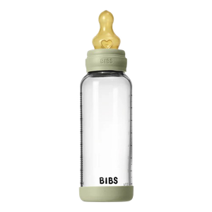 Bibs Staklena flašica za bebe Latex 240ml, Medium Sage