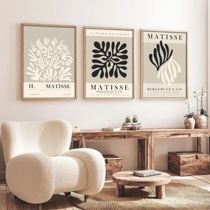 Dekorativna slika u okviru (3 komada) Huhu257 - 50 x 70, boja: višebojna