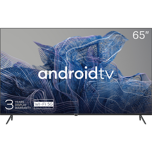TV Kivi 65'', UHD, Google Android TV, Black, 3840x2160, 60 Hz, , 2x12W, 111 kWh/1000h , BT5, HDMI ports 4, 24 months slika 1