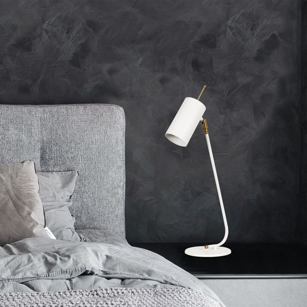 Sivani - MR-612 Bijela Stolna Lampa slika 3