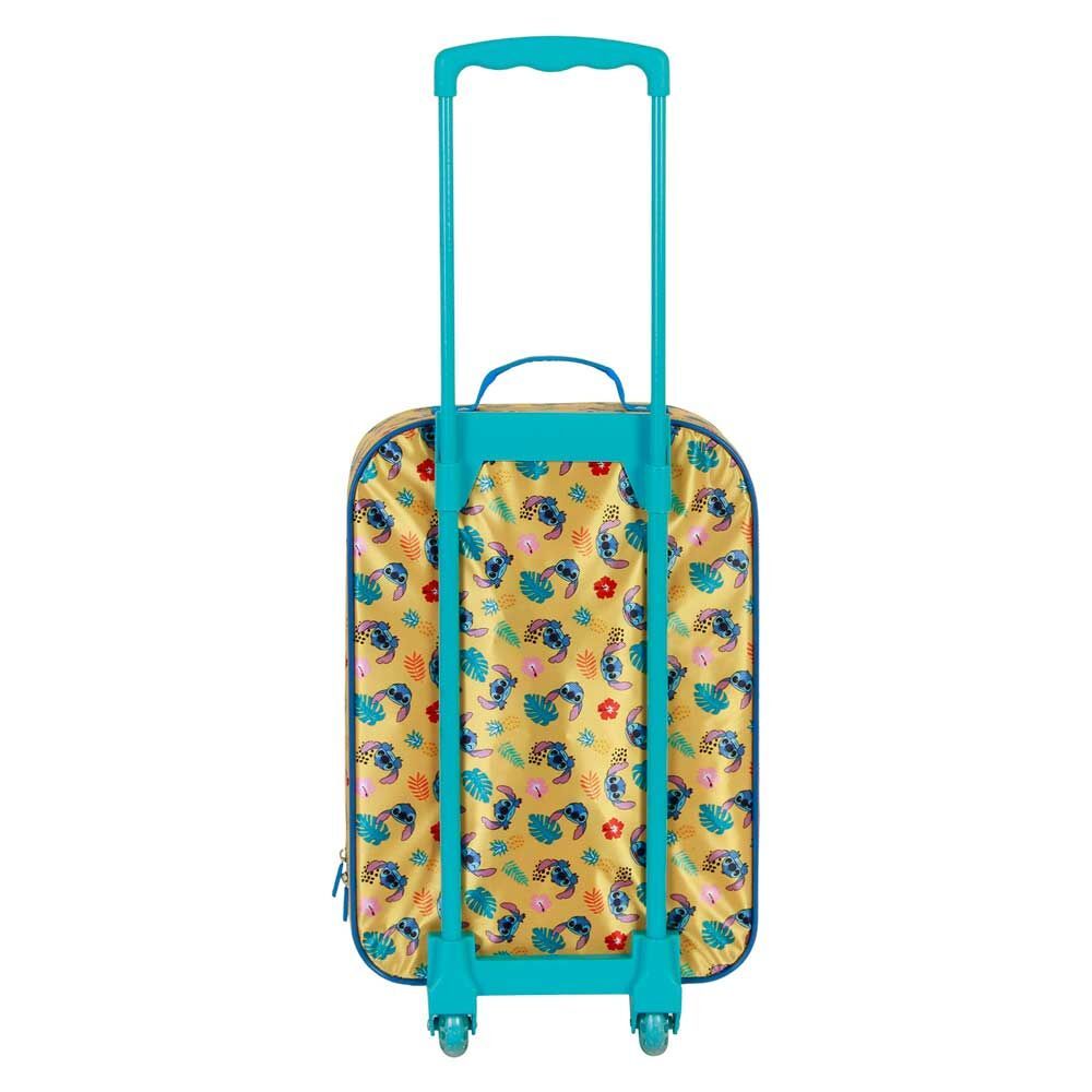 Disney Stitch Ocean Kofer s 3D Trolom 52cm slika 4