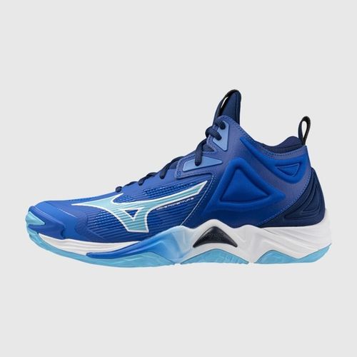 Muške Tenisice Za Odbojku Mizuno Wave Momentum 3 Mid Blue slika 1