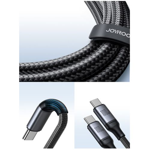 JoyRoom - Kabel za punjenje serije Speedy (SA21-1T2) - Type-C do 2x USB-C- brzo punjenje-100 W- 150 cm - crni slika 6