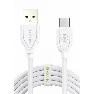 BAVIN kabl Micro USB 2,0m bela