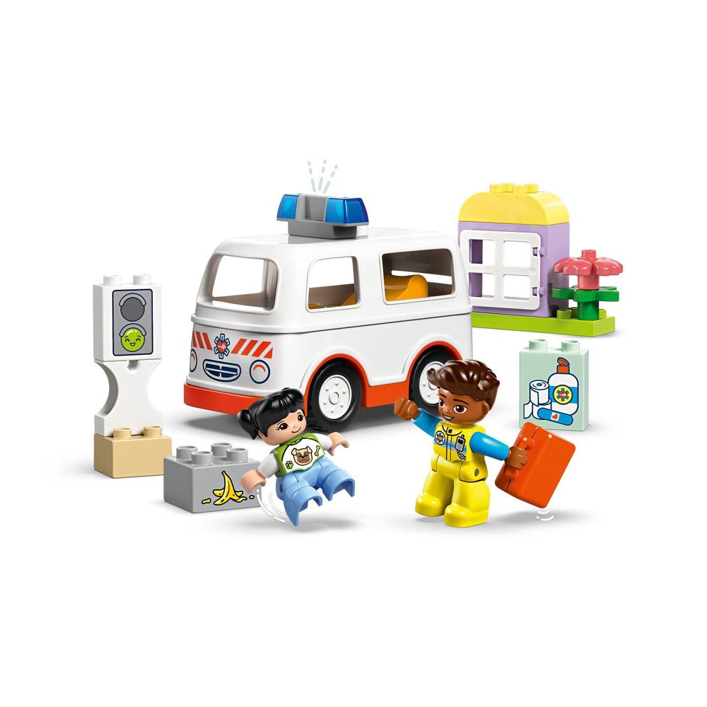 LEGO 10447 Kola hitne pomoći i vozač slika 5