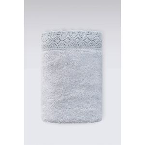 Lacy - Grey (90 x 150) Grey Bath Towel