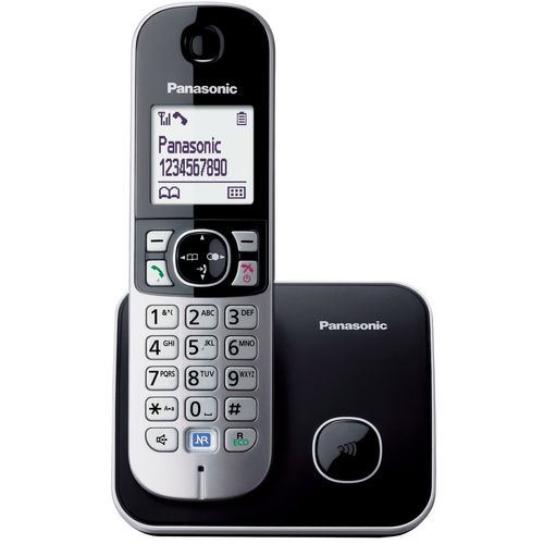 Bežični telefon Panasonic KX-TG6811FXB crni slika 1