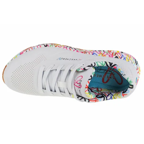 Skechers uno-loving love 155506-wht slika 7