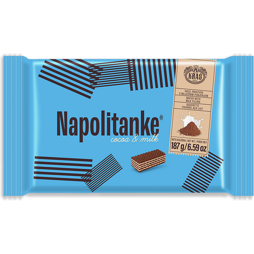 Kraš Napolitanke cocoa & milk 420 g slika 1