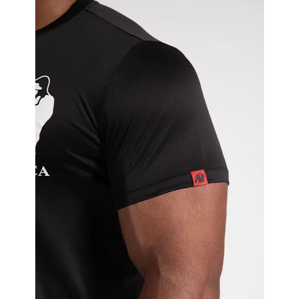 Gorilla Wear CLASSIC Majica za trening, Crna slika 4