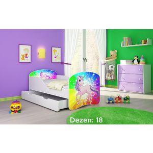 Deciji krevet ACMA I 140x70 F + dusek 6 cm18