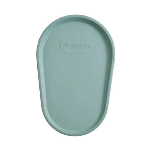 Shnuggle Silikonska mekana podloga za prematanje Squishy - Eucalyptus slika 2