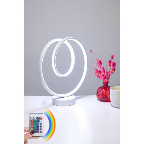 Opviq Stolna svjetiljka, Cezanne White - Multicolor Light slika 3