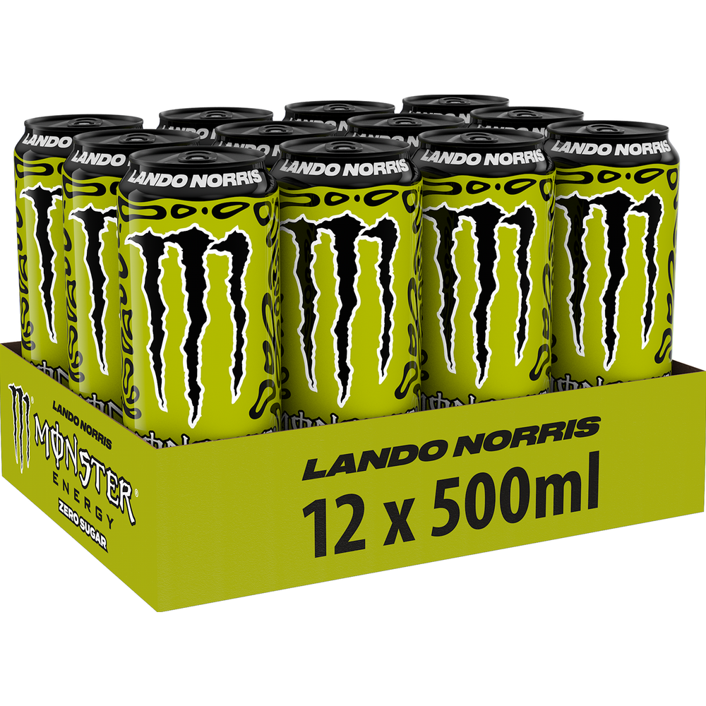 Monster Lando Norris Zero Sugar 0,5l 12/1 limenka XXL slika 2