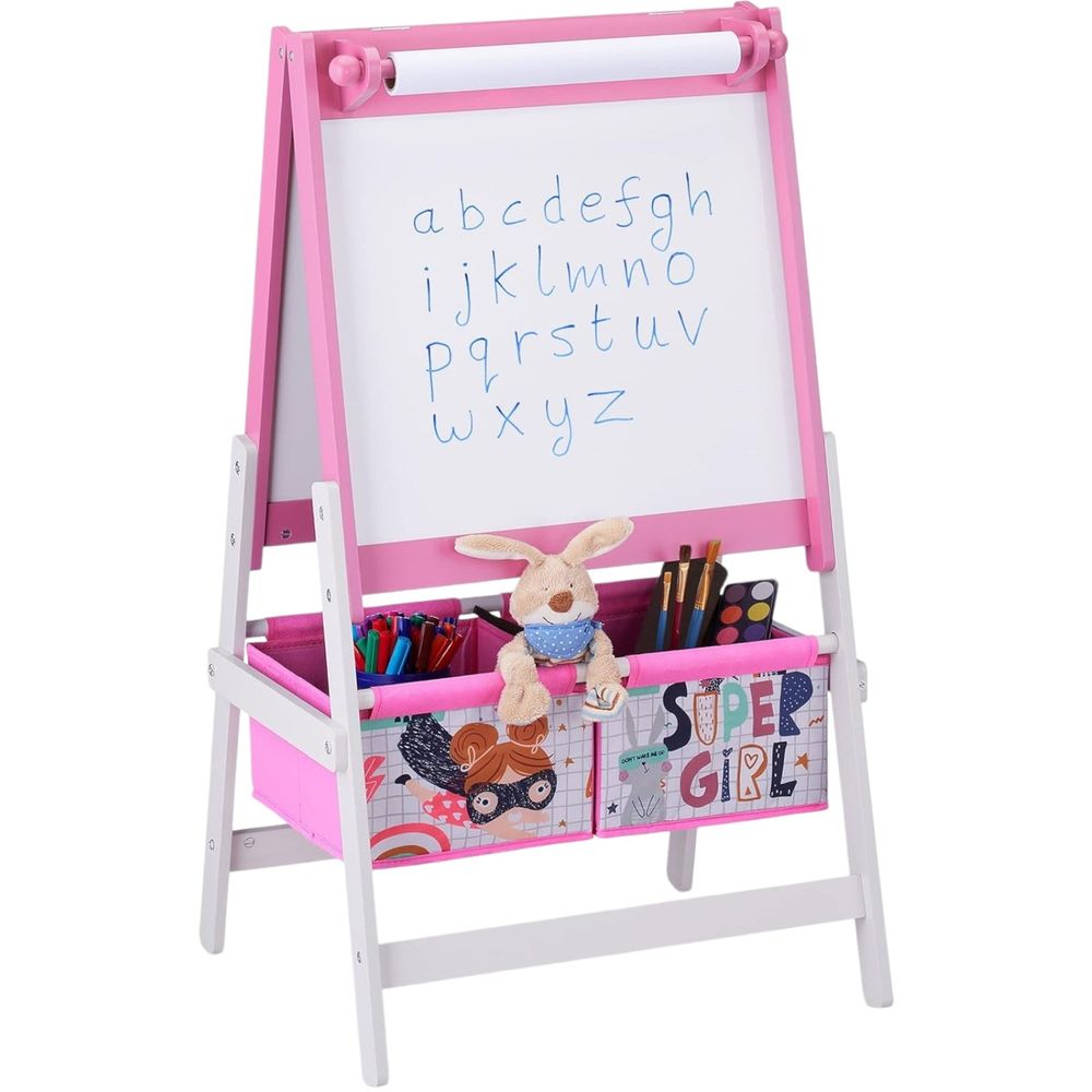 Kinder Home Drvena dvostrana tabla Super Girl slika 4