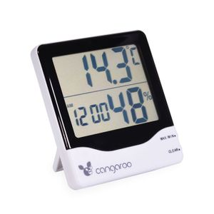 Cangaroo Termometar sa digitalnim satom i higrometrom 3U1
