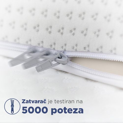 Naddušek/prostirka Hitex MemoSilver 5+2 Memory white 160x200 cm slika 8