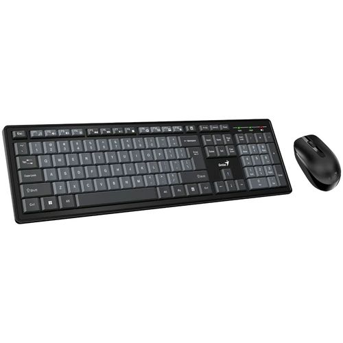 GENIUS Smart KM-8200 Wireless USB US crna tastatura + miš slika 3