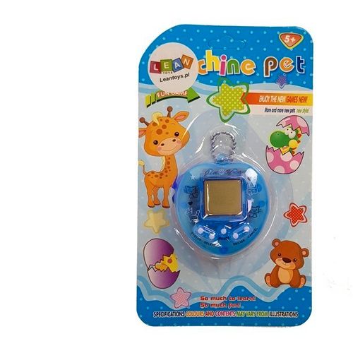 Tamagotchi s kratkim lancem plavi slika 3