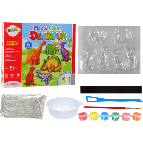 DIY set za izradu magneta dinosauri od gline slika 1