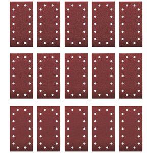 Einhell Pribor za vibracione brusilice, 15-dijelni set brusnih papira 230x115mm, (5x G40, 5x G80, 5x G120)