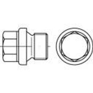 TOOLCRAFT TO-5449326 čep vijci 1 1/2 mm vanjski šesterokutni DIN 910 mjed 1 St.