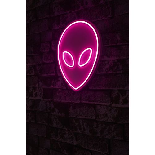 Wallity Ukrasna plastična LED rasvjeta, Alien - Pink slika 9