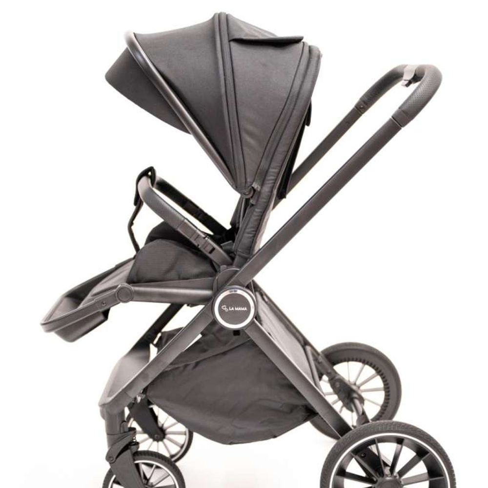 La Mama Kolica za bebe 3U1 Alvi, Black slika 4