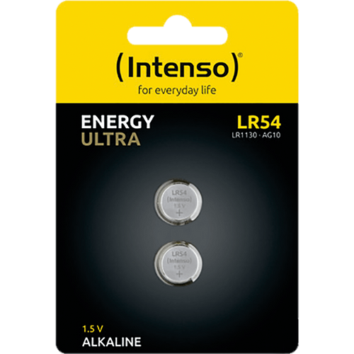 (Intenso) Baterija alkalna LR54/2, 1,5V dugmasta, blister 2 kom - LR54/2 slika 1