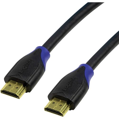 LogiLink HDMI priključni kabel HDMI A utikač, HDMI A utikač 7.50 m crna CH0065 audio povratni kanal (arc), Ultra HD (4K) HDMI s eternetom, pozlaćeni kontakti HDMI kabel slika 3