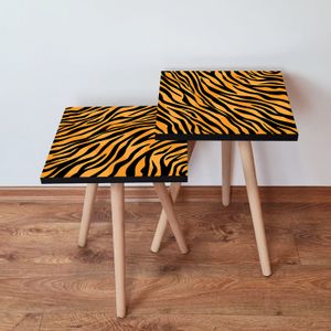 2SHP149 - Orange Orange
Black Nesting Table (2 Pieces)