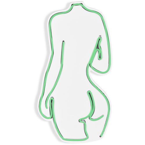 Wallity Ukrasna plastična LED rasvjeta, Sexy Woman - Green slika 6