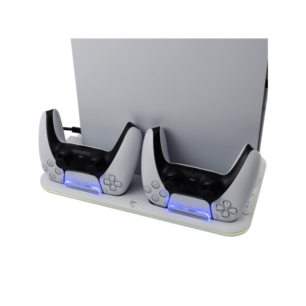 WHITE SHARK Rashladni stalak + 2 stalak za punjenje PS5-DZ504 / KIMURA-2 slika 3