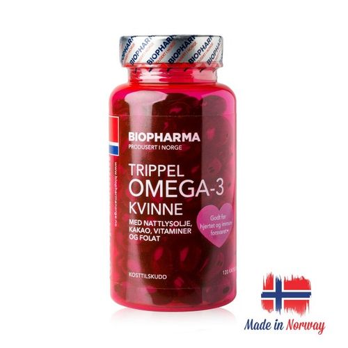 Norveška Omega-3 za Žene 122 gel kapsule slika 1