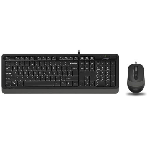 A4-F1010 A4Tech Fstyler tastatura US-LAYOUT + mis USB, Grey slika 4