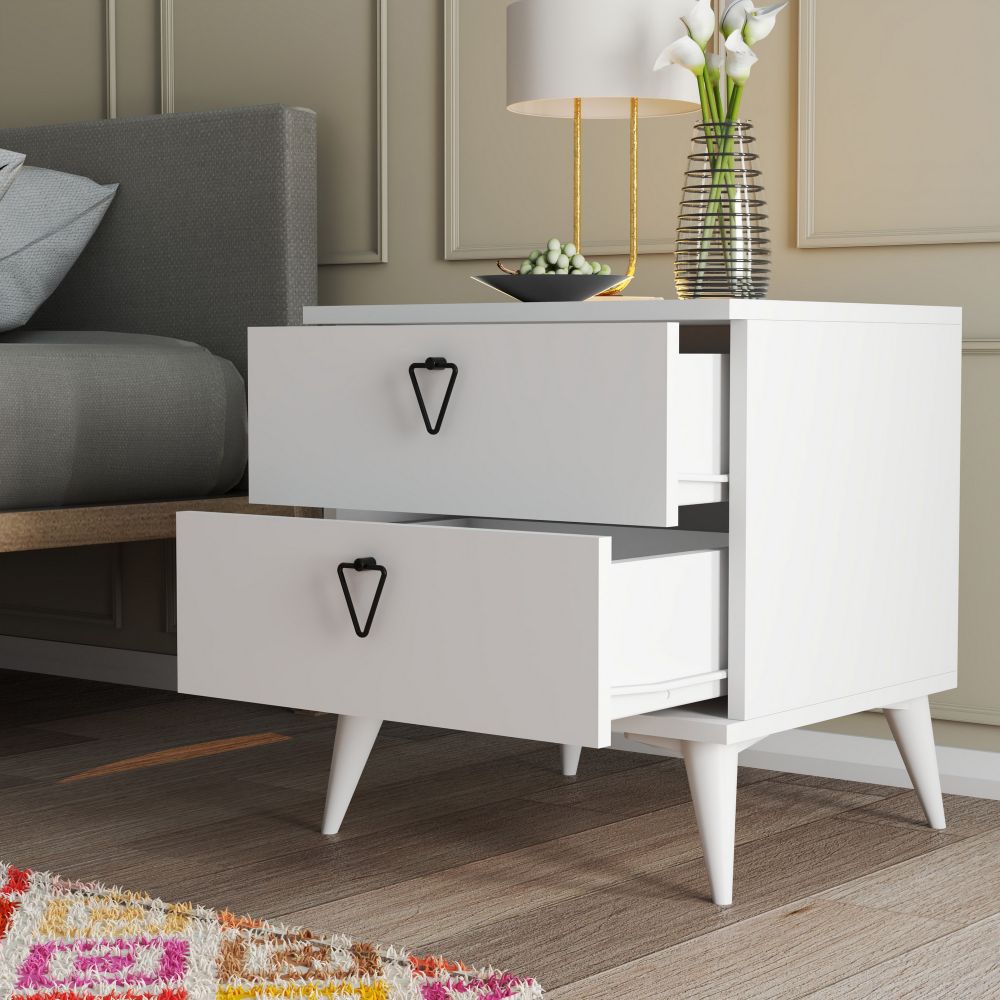 Versa-Ce 3634 White Nightstand slika 3