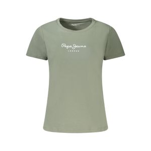 PEPE JEANS SHORT SLEEVE T-SHIRT WOMEN GREEN