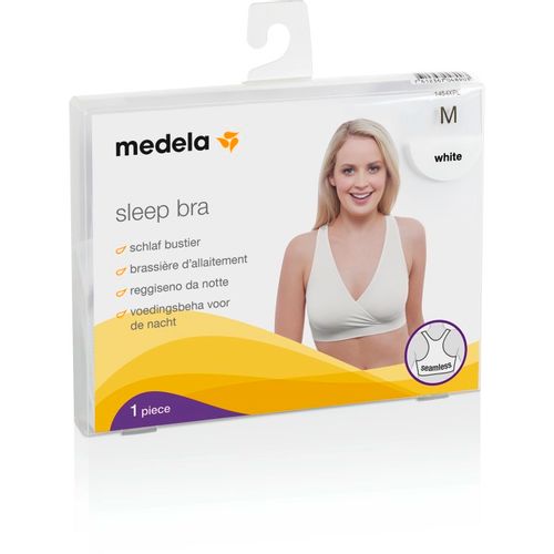 Medela - Sleep Bra grudnjak za spavanje, veličina M, beli slika 1