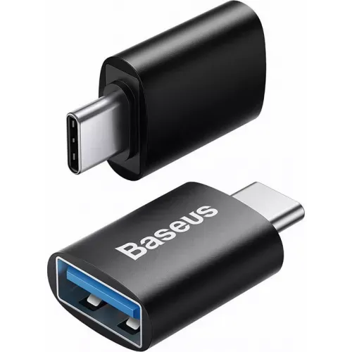 BASEUS INGENUITY USB-C NA USB-A ADAPTER OTG (CRNI) slika 2