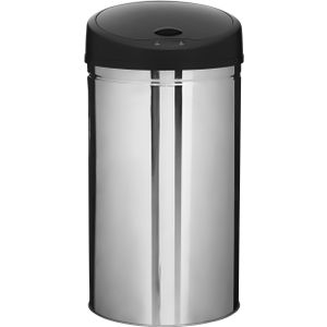 FIVE KANTA ZA SMEĆE SA SENZOROM 42L 32.5x32.5x62cm INOX/ABS SIVO/CRNO