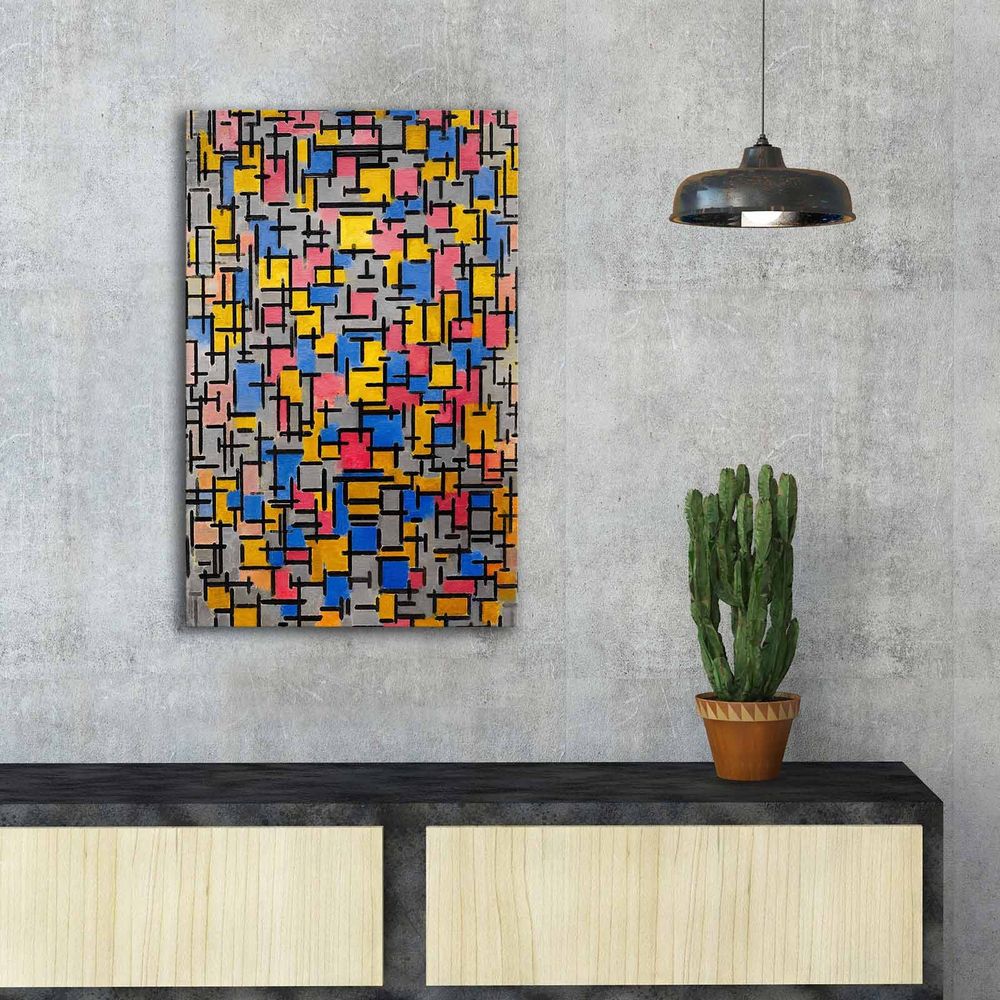 FAMOUSART-049 Dekorativna Slikarska Platna u Više Boja slika 1