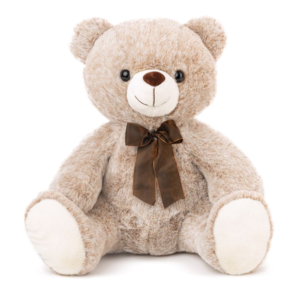 Amek Plišana igračka Medo sa mašnom 43cm, Beige slika 1